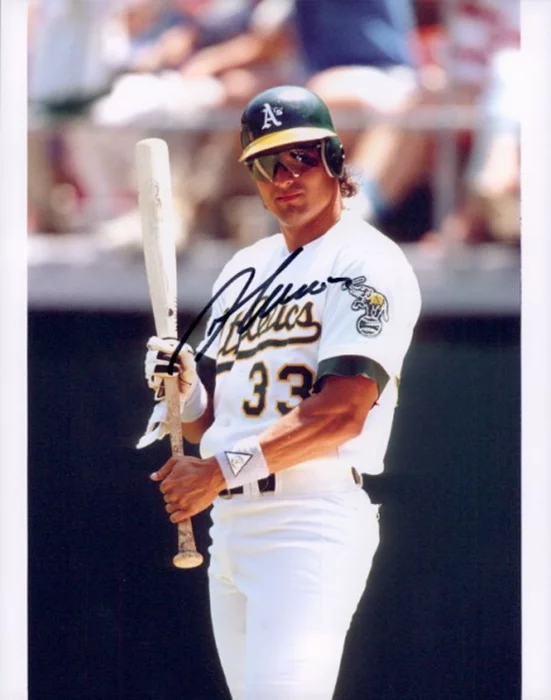 Jose Canseco autograph