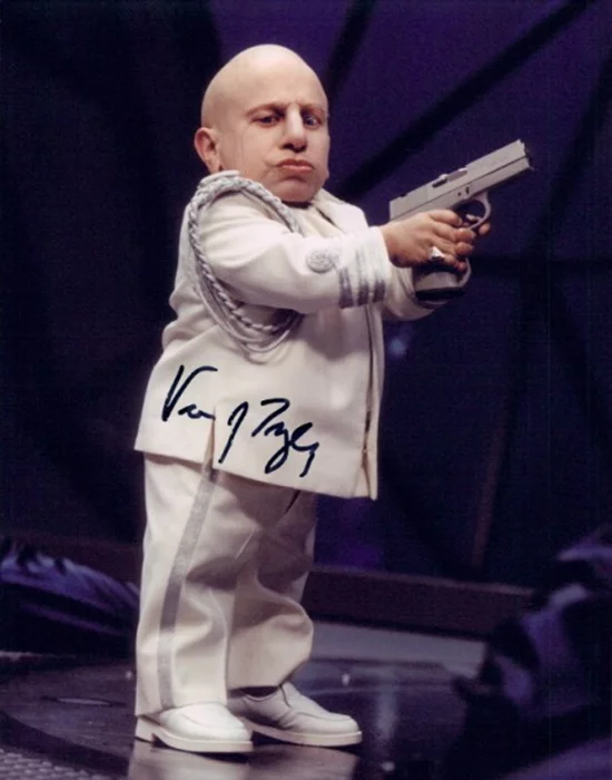 Verne Troyer autograph
