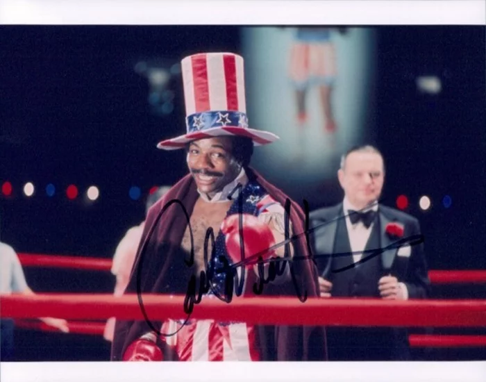 Carl Weathers autograph