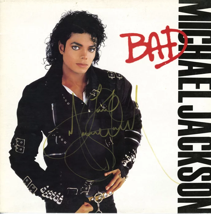 Michael Jackson autograph