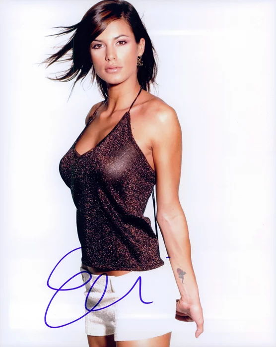 Elisabetta Canalis autograph