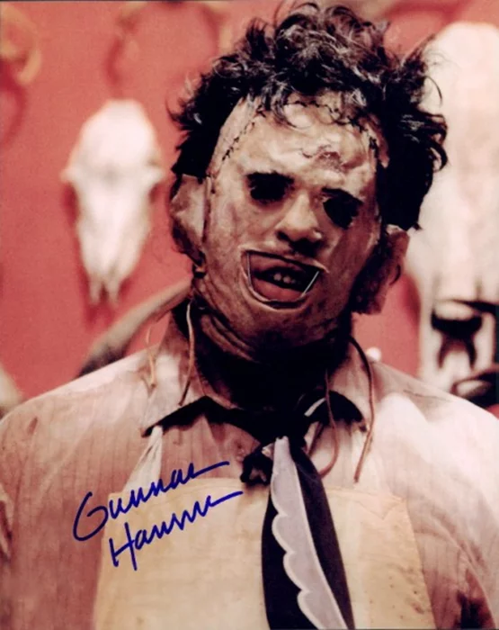 Gunnar Hansen autograph