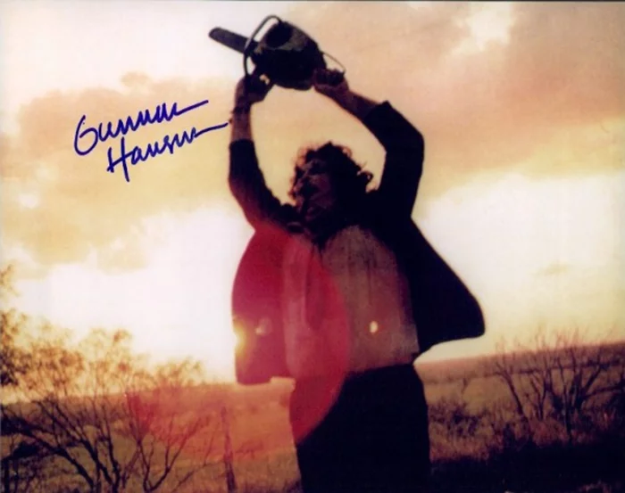 Gunnar Hansen autograph