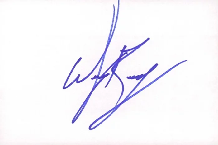 Wes Ramsey autograph
