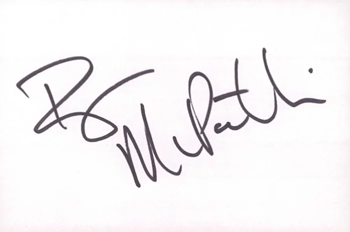 Ryan McPartlin autograph