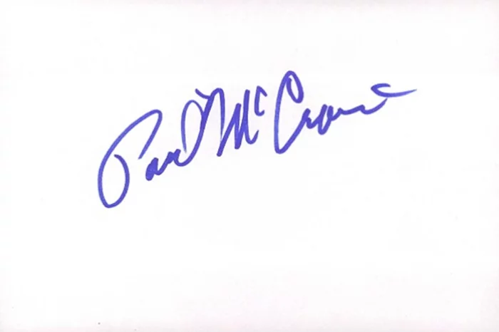 Paul McCrane autograph
