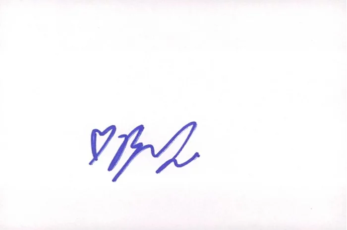 Ben Lee autograph