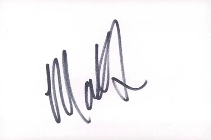Matt Lanter autograph