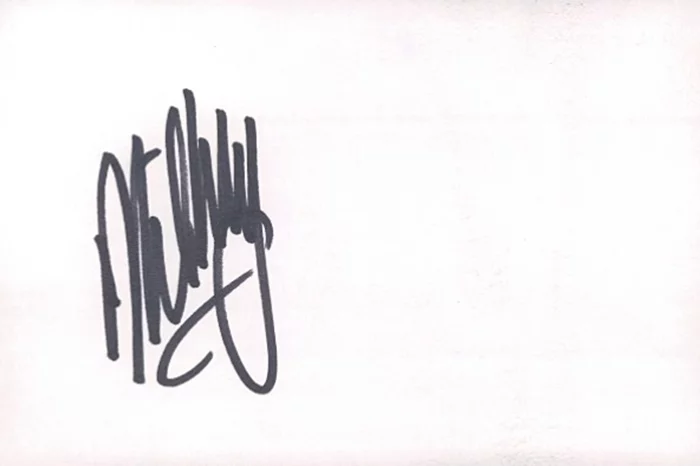 Nick Lachey autograph