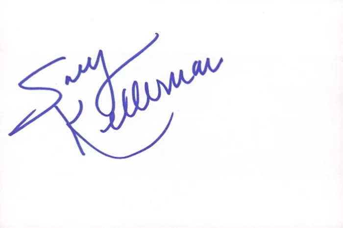 Sally Kellerman autograph