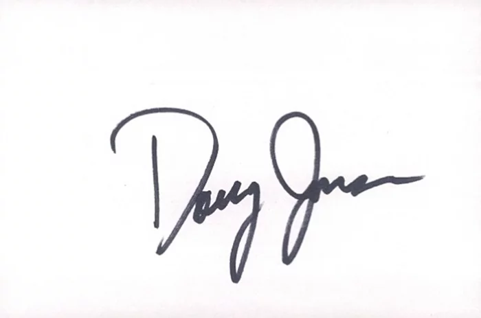 Doug Jones autograph
