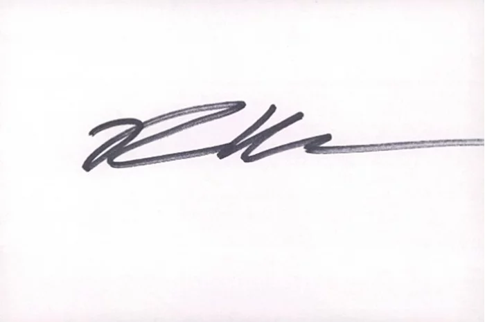 Rick Hoffman autograph