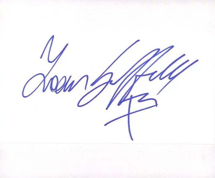 Ioan Gruffudd autograph