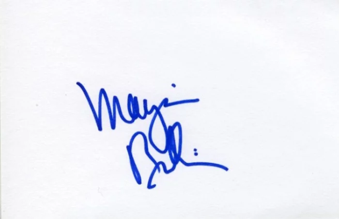 Mayim Bialik autograph