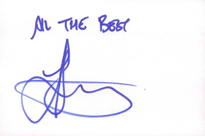 Neil Jackson autograph
