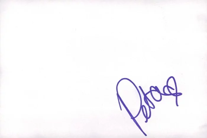 Peta Murgetroyd autograph