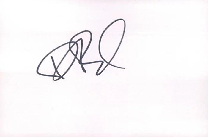 Dan Byrd autograph