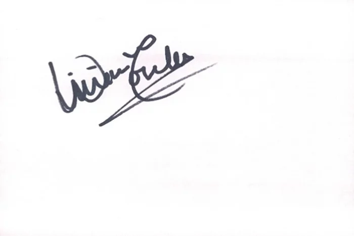 William Moseley autograph