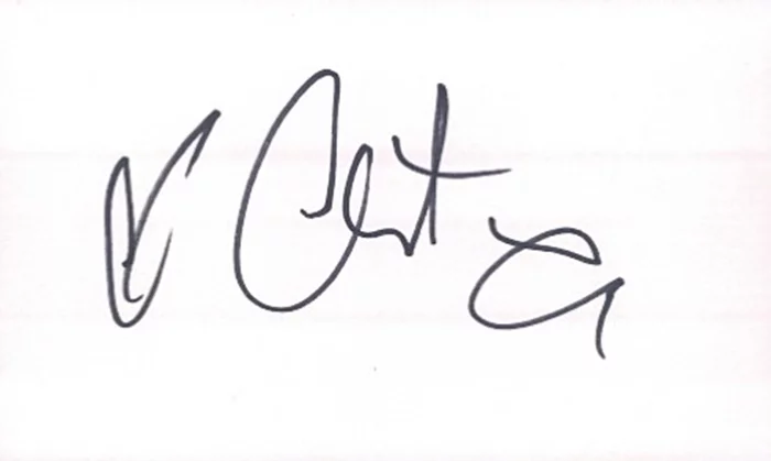 Cat Deeley autograph