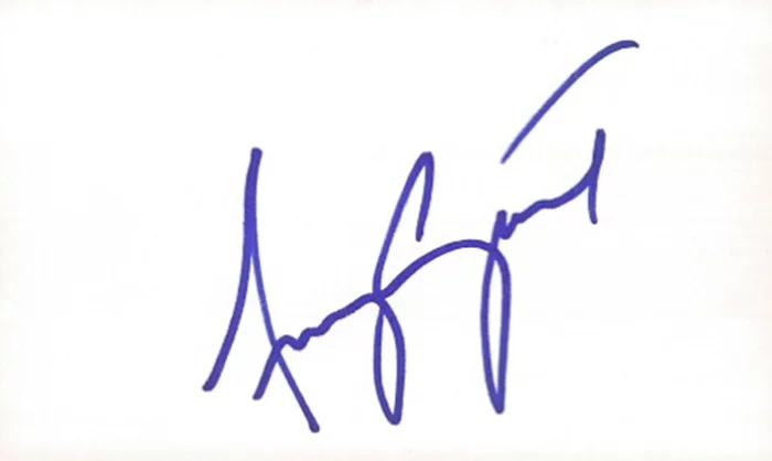 Amy Grant autograph