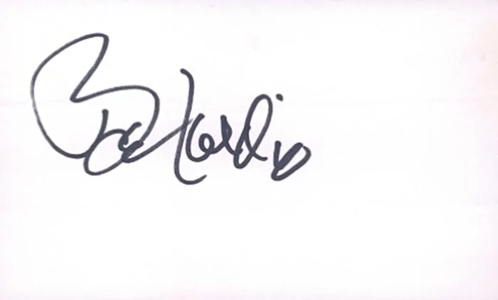 Bob Gaudio autograph