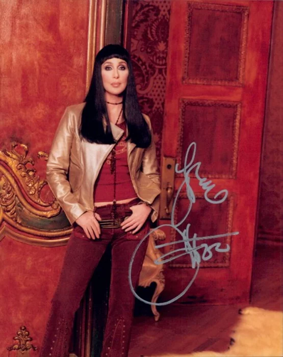 Cher autograph