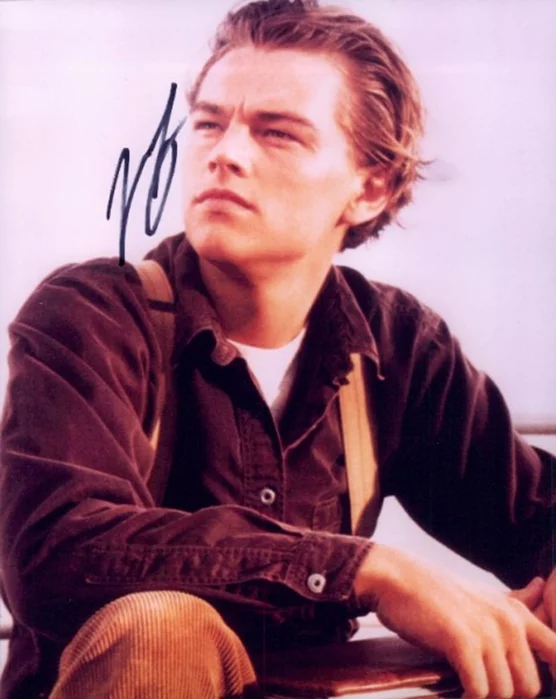 Leonardo DiCaprio autograph