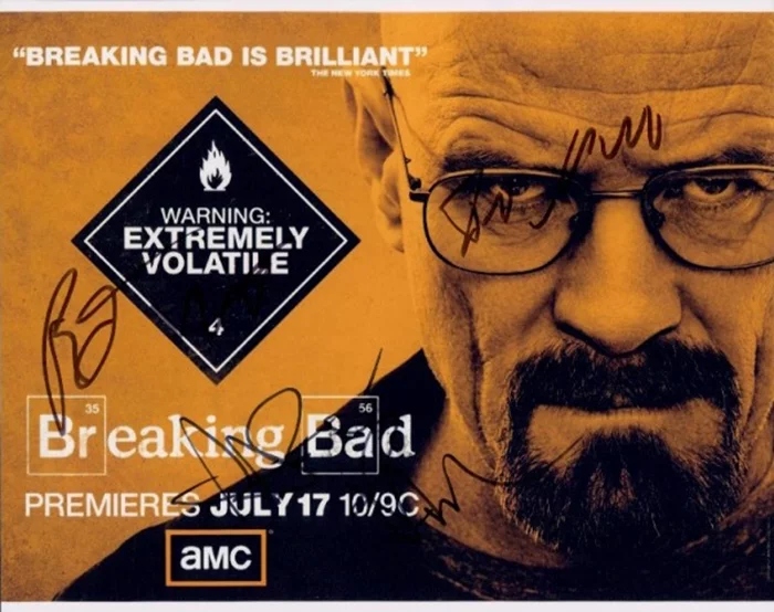 Breaking Bad autograph