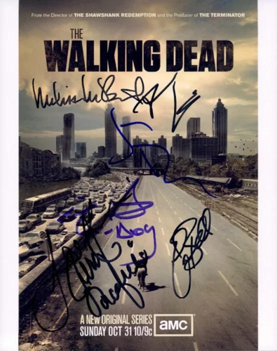The Walking Dead autograph