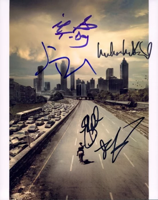 The Walking Dead autograph