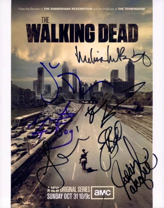 The Walking Dead autograph