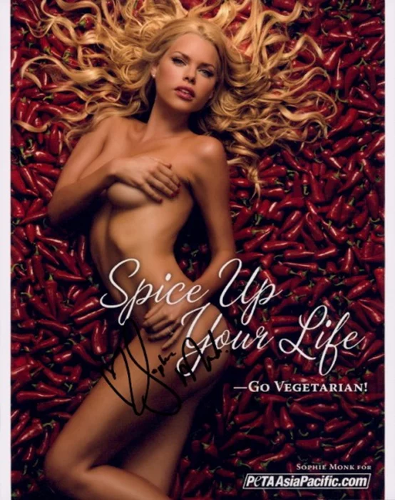 Sophie Monk autograph