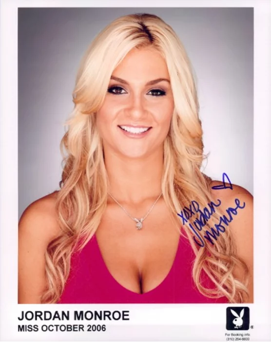 Jordan Monroe autograph