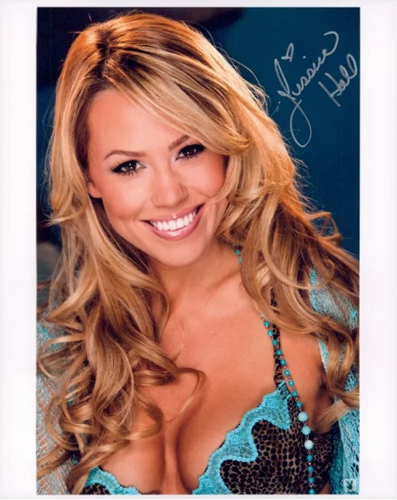 Jessica Hall autograph