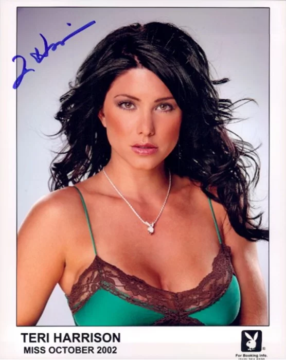 Teri Harrison autograph