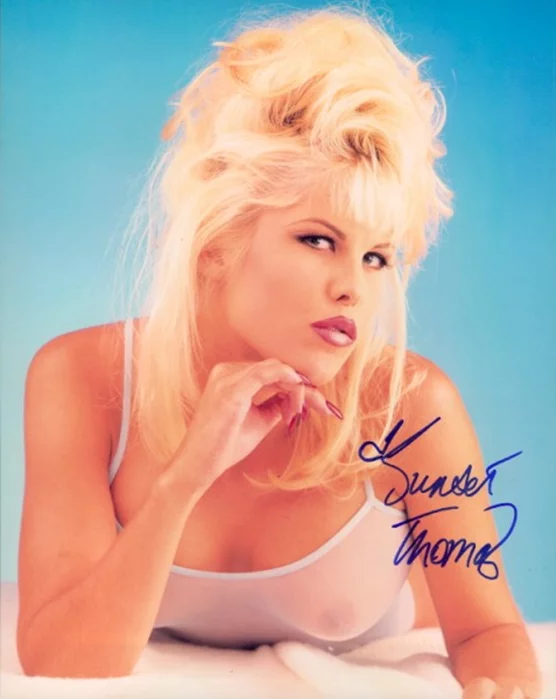 Sunset Thomas autograph