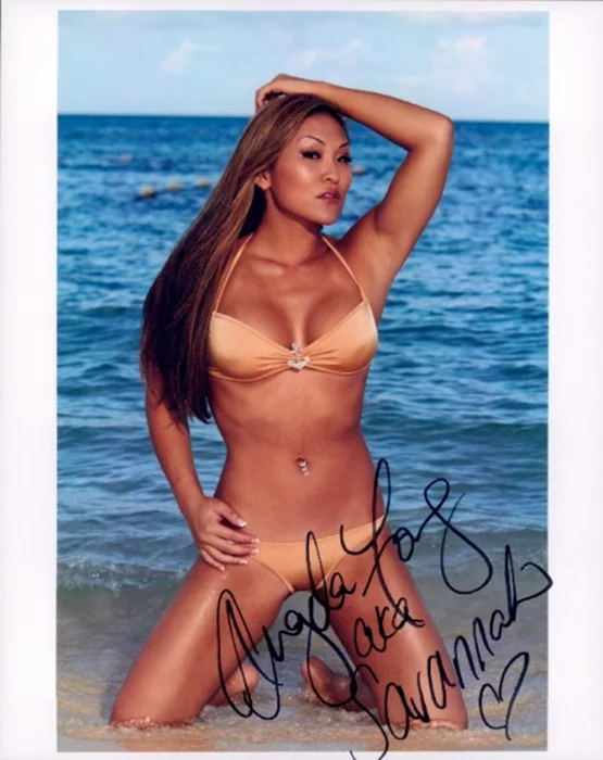 Angela Fong autograph