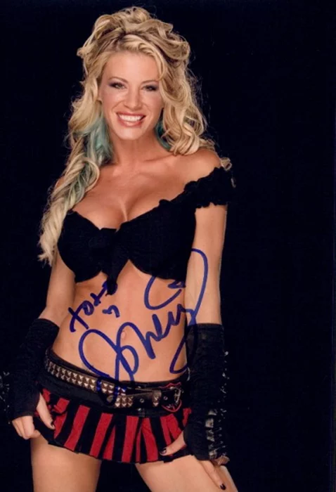 Ashley Massaro autograph