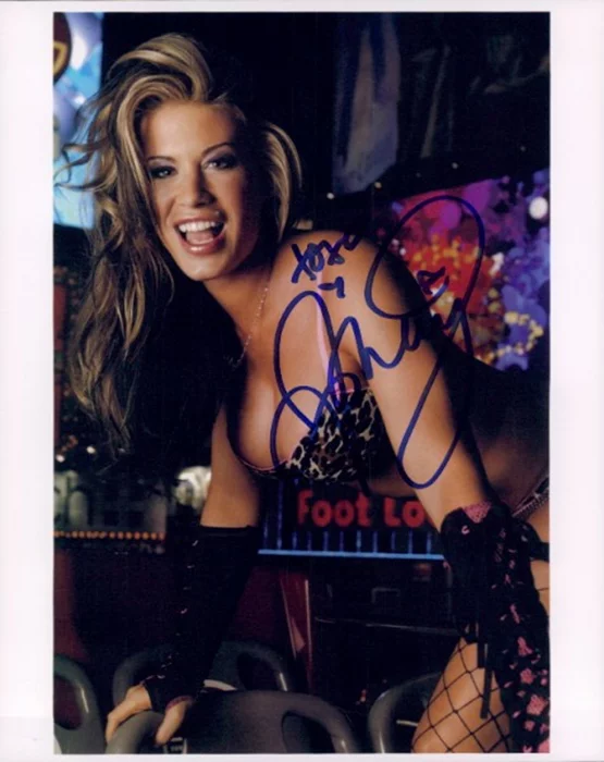 Ashley Massaro autograph