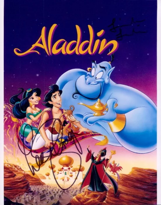 Disney's Aladdin autograph