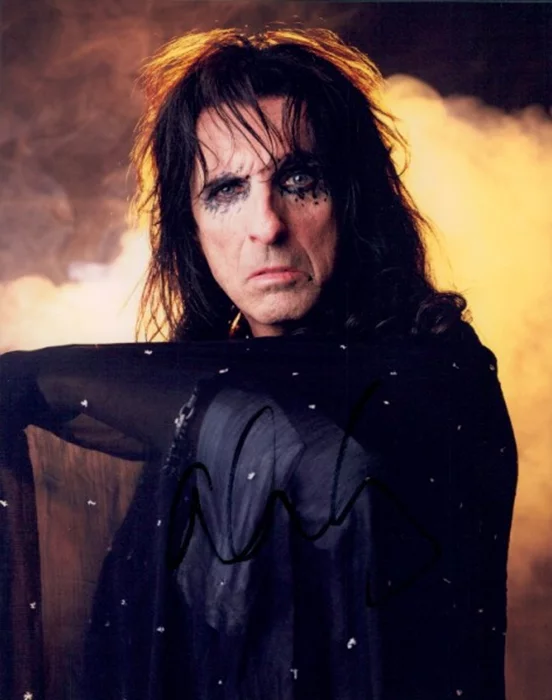 Alice Cooper autograph