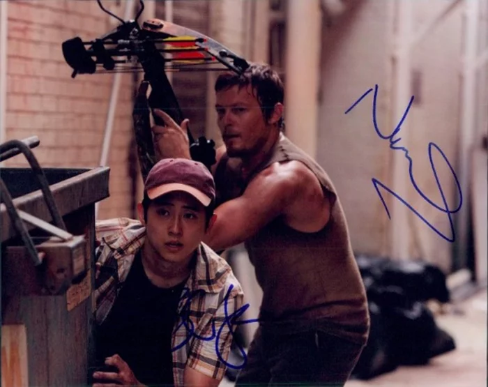 The Walking Dead autograph
