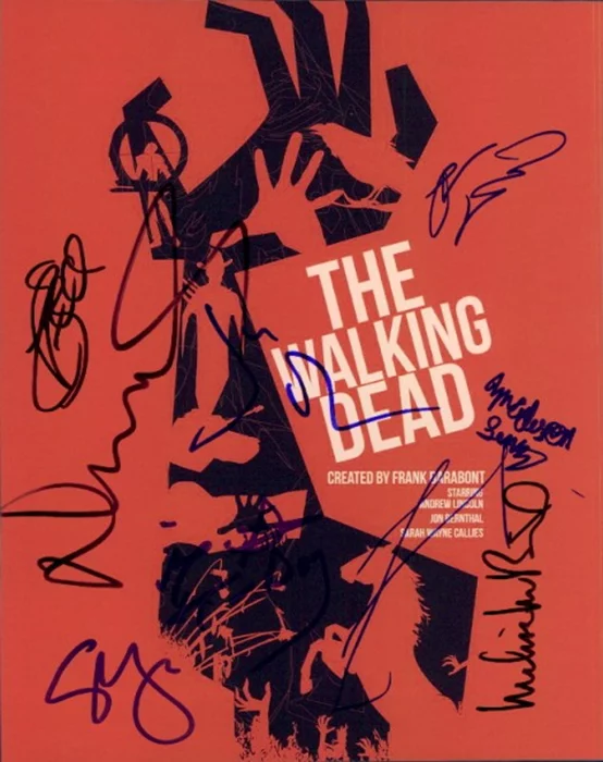 The Walking Dead autograph