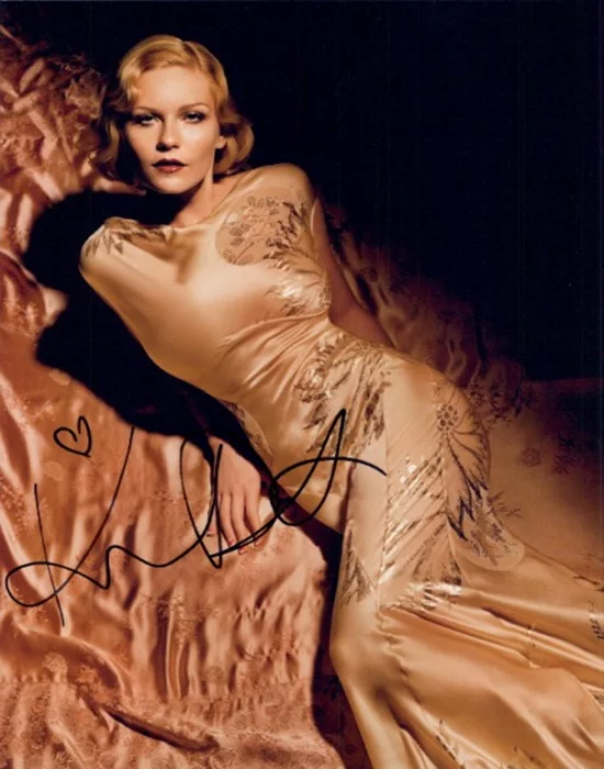 Kirsten Dunst autograph
