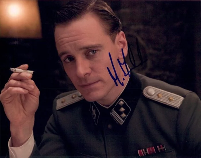 Michael Fassbender autograph