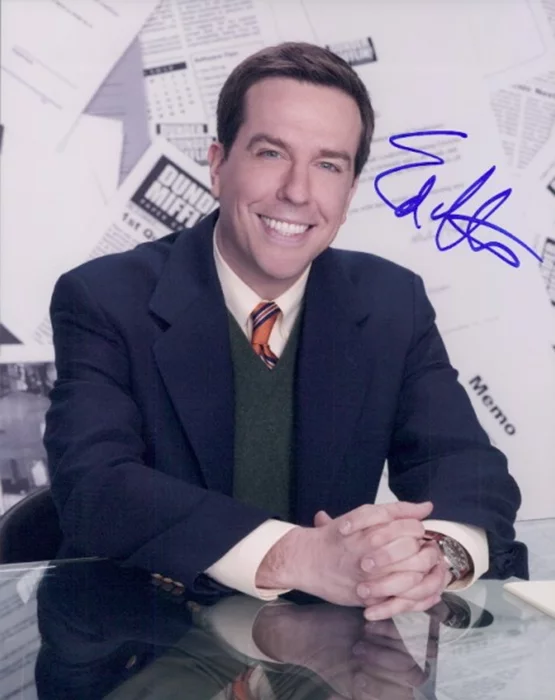 Ed Helms autograph