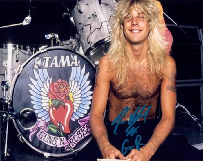 Steven Adler autograph