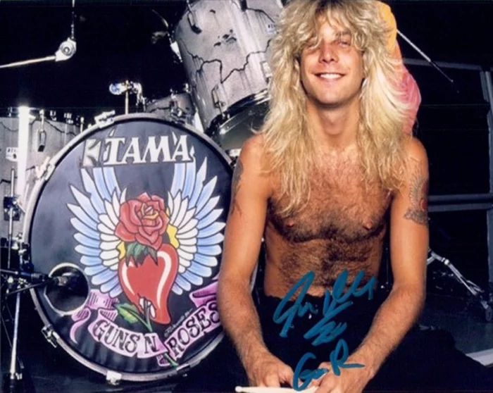 Steven Adler autograph