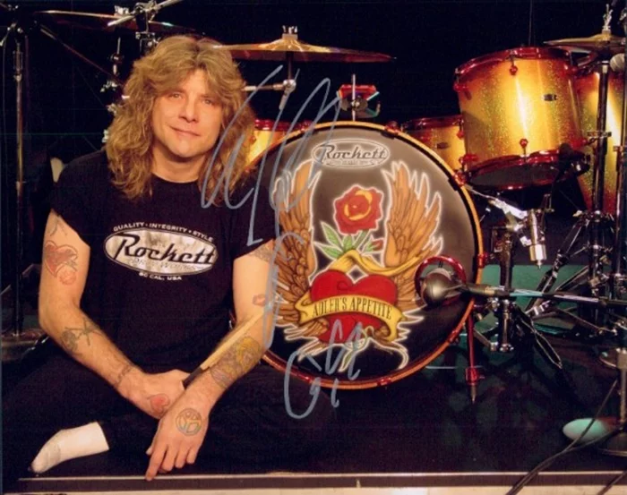 Steven Adler autograph