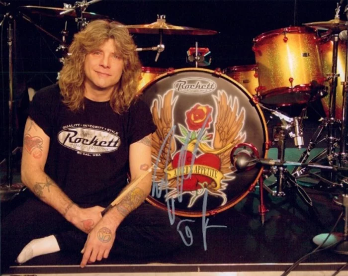 Steven Adler autograph